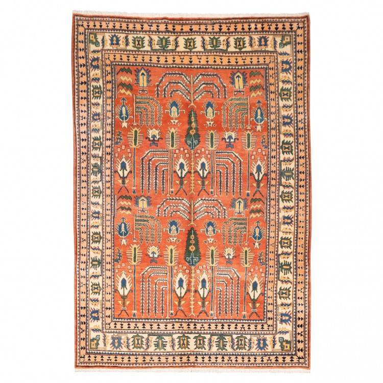 Персидский ковер ручной работы Сабзевар Код 171910 - 203 × 298