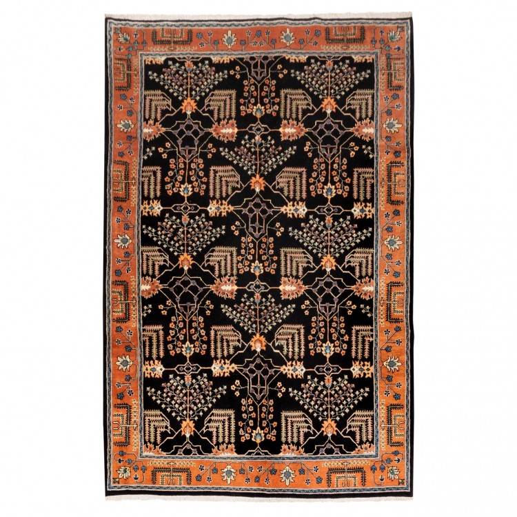 イランの手作りカーペット サブゼバル 番号 171912 - 202 × 310