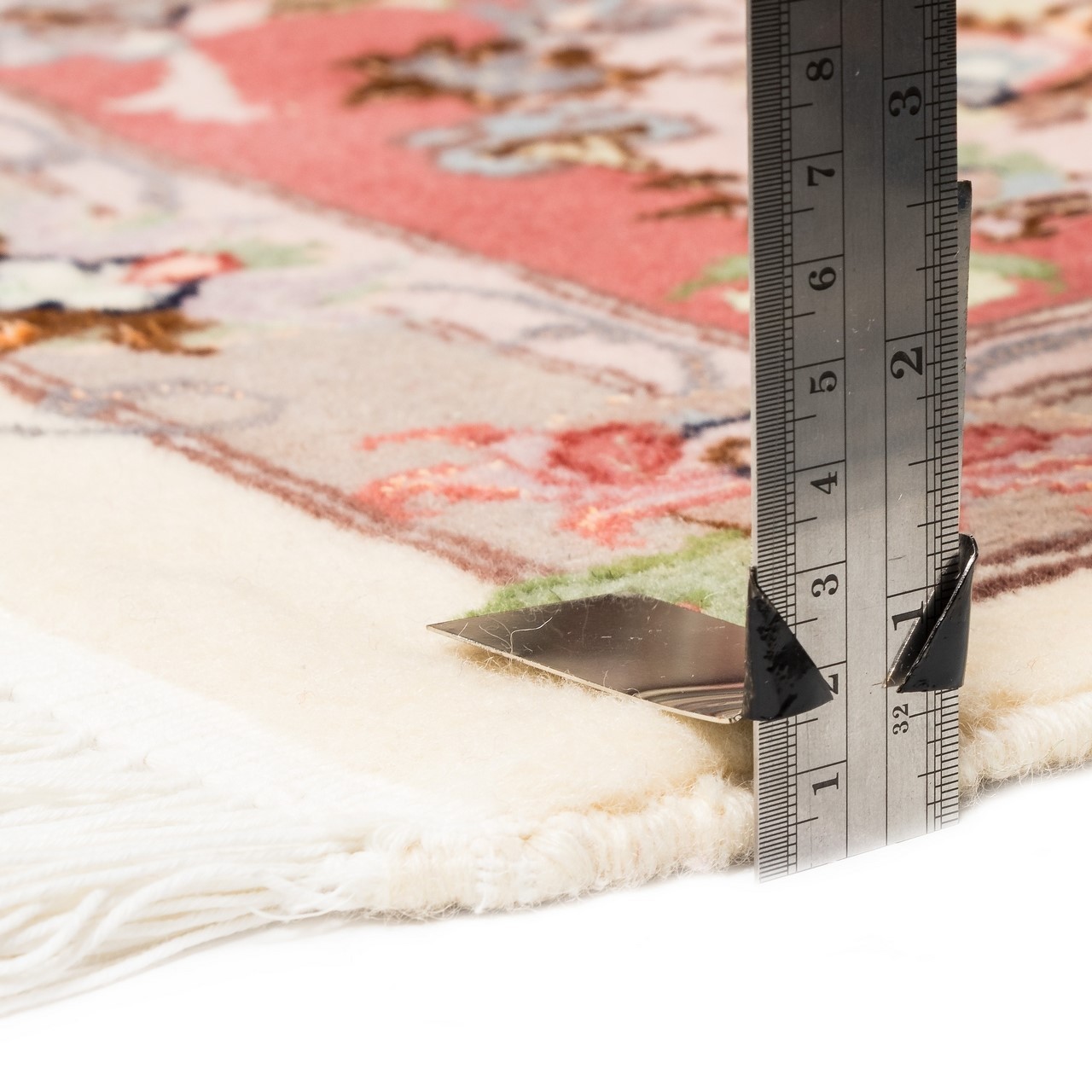 یک جفت فرش دستباف قدیمی شش متری نیشابور کد 166056