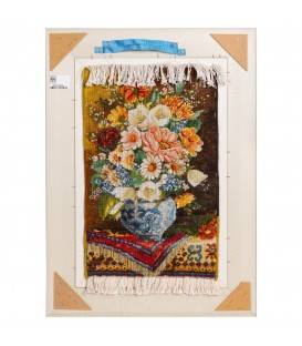 Tableau tapis persan Tabriz fait main Réf ID 903165
