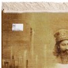 Tableau tapis persan Tabriz fait main Réf ID 903233