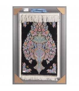 イランの手作り絵画絨毯 コム 番号 903251
