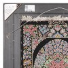 Tableau tapis persan Qom fait main Réf ID 903275