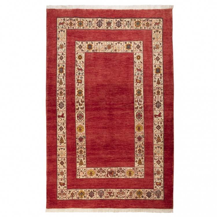 Tappeto persiano Shiraz annodato a mano codice 125084 - 170 × 266