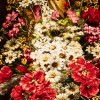 تابلو فرش دستباف گل در گلدان چوبی تبریز کد 903331