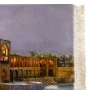 Tableau tapis persan Tabriz fait main Réf ID 903362
