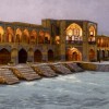 イランの手作り絵画絨毯 タブリーズ 番号 903362