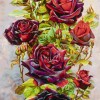 イランの手作り絵画絨毯 タブリーズ 番号 903365