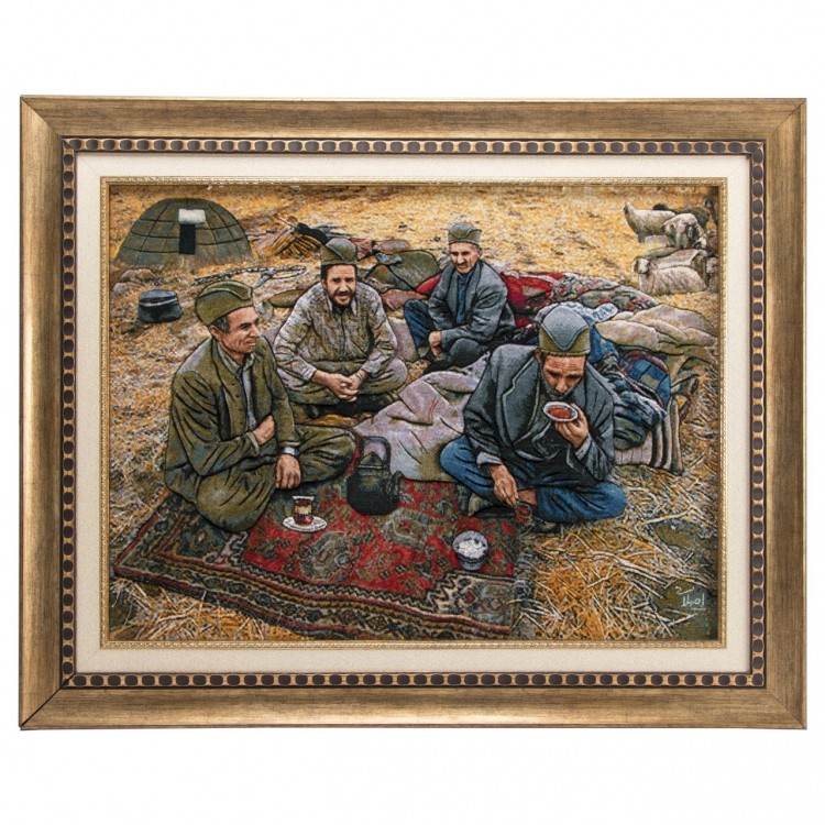 Pictorial Tabriz Carpet Ref: 901439