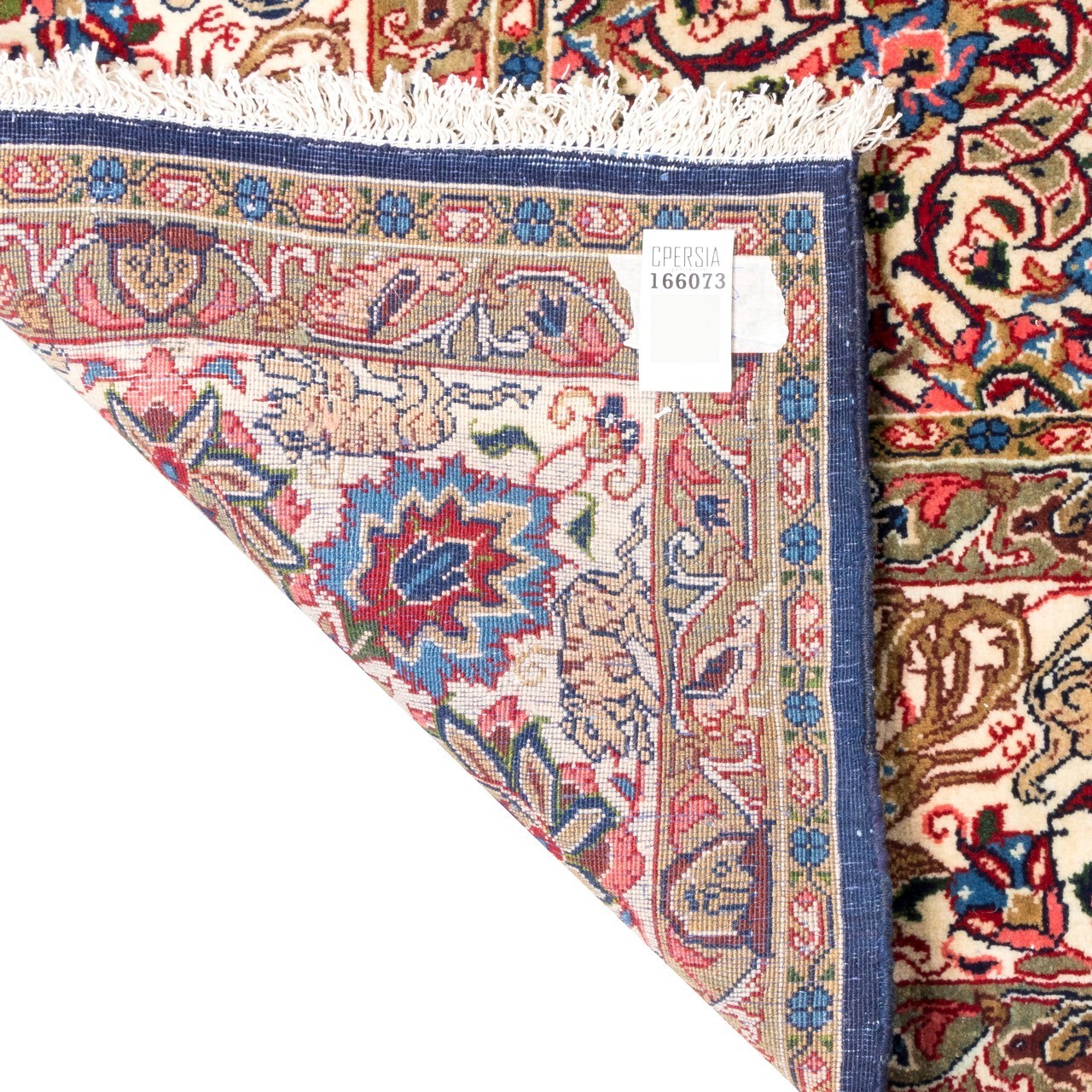 یک جفت فرش دستباف قدیمی هفت متری ساروق کد 166073