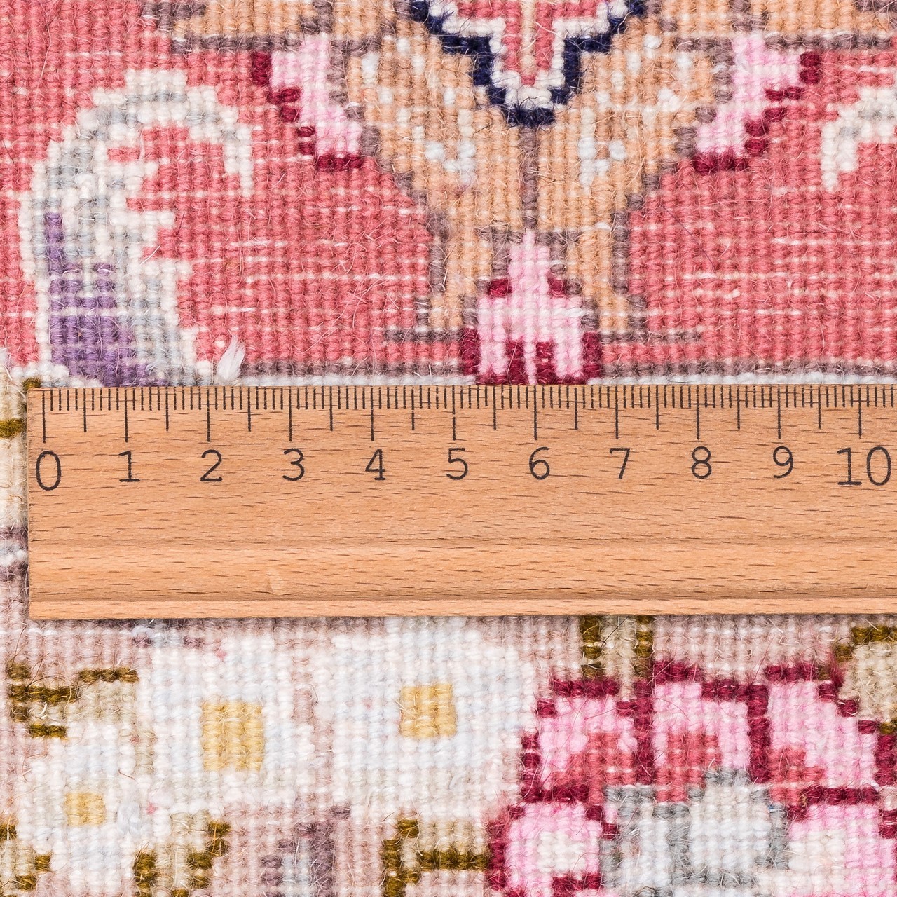 فرش دستباف قدیمی ذرع و نیم کاشمر کد 166084