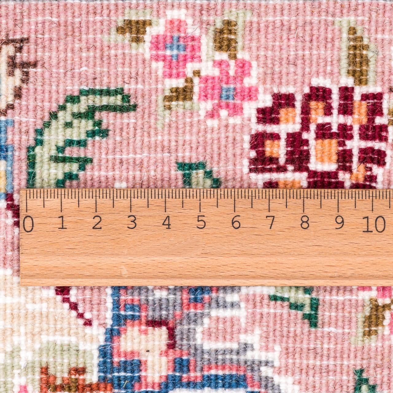 فرش دستباف قدیمی ذرع و نیم کاشمر کد 166088