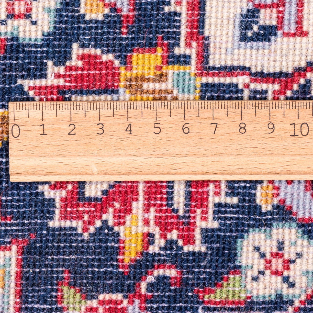 یک جفت فرش دستباف قدیمی ذرع و نیم کاشان کد 166091