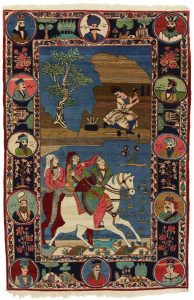 تاریخچه فرش دستباف قاجار