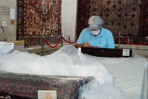 پروژه حفاظت ، مرمت و ساماندهی فرش‌های موزه فرش ایران
