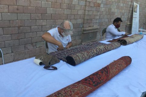 پروژه حفاظت ، مرمت و ساماندهی فرش‌های کاخ گلستان