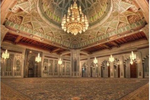فرش ۵۰۰۰ متری مسجد سلطان قابوس عمان